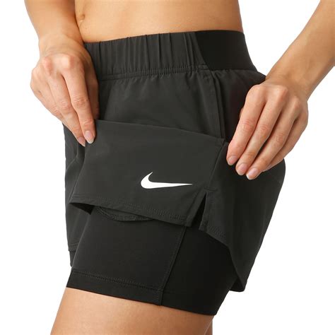 sport shorts schwarz damen nike|Damen Schwarz Running Shorts (20) .